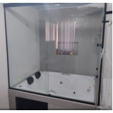 box vidro fumê Asa Norte