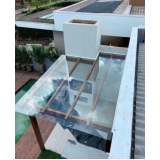 cobertura de vidro para quintal preço Scia