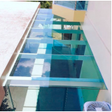 cobertura de vidro para terraço preço Noroeste