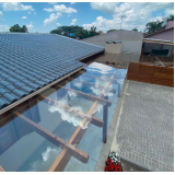 cotação de cobertura de vidro área externa Jardins Mangueiral