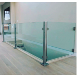 guarda corpo de vidro temperado orçamento Guará
