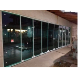 Janela de Vidro Temperado 2 Folhas