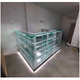 Mesa de Vidro Redonda