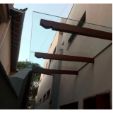 onde faz cobertura de vidro para terraço Noroeste