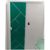 orçamento de porta vidro jateado Samambaia Norte