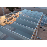 orçamento de telhado pergolado com vidro Cruzeiro