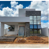 pele de vidro fachada residencial Lago Sul