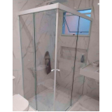 preço de box de vidro para banheiro Caub II