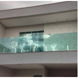 qual o preço de guarda corpo em vidro Gama