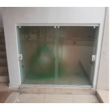 vidro temperado jateado Jardins Mangueiral