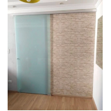 Vidro Jateado Branco